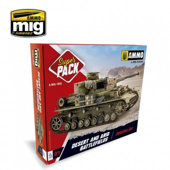 AMMO A.MIG-7802 SUPER PACK Desert and Arid Battlefields