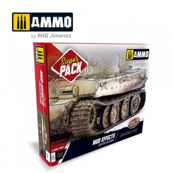 AMMO A.MIG-7807 SUPER PACK Mud Effects