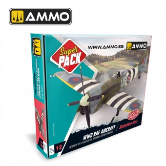AMMO A.MIG-7813 SUPER PACK WWII RAF Aircraft