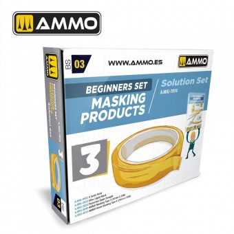 AMMO A.MIG-7819 Beginners Set - Masking Products