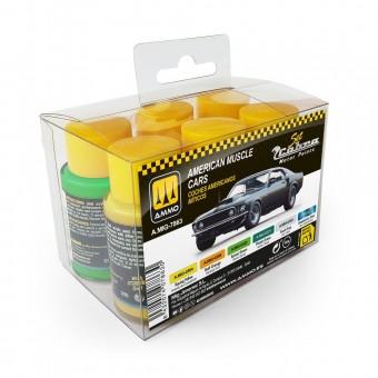 AMMO A.MIG-7863 Cobra Motor American Muscle Cars Set
