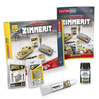 AMMO A.MIG-7906 SOLUTION BOX MINI 31 - How to Apply ZIMMERIT in scale