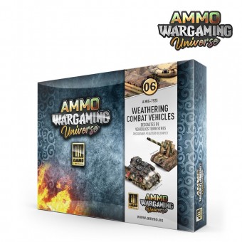 AMMO by MIG Jimenez A.MIG-7925 AMMO WARGAMING UNIVERSE 06 - Weathering Combat Vehicles 