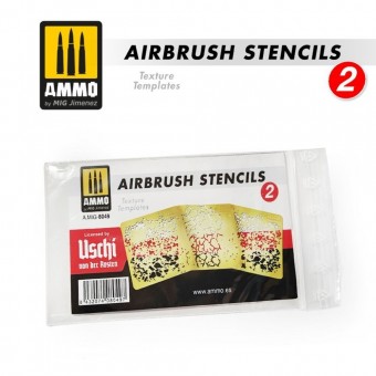 AMMO A.MIG-8049 Airbrush Stencils 2 - Available Again
