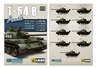 AMMO A.MIG-8062 1/72 T-54B Decals