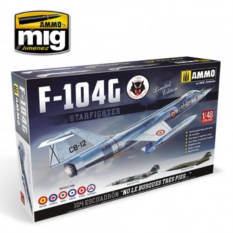 AMMO A.MIG-8504 1/48 F-104G Starfighter - Spanish, Canadian, Italian, Greek, Norwegian, Turkish versions 1:48