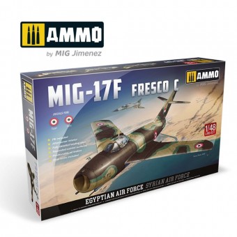 AMMO A.MIG-8511 MIG-17F Egypt - Syria 1:48