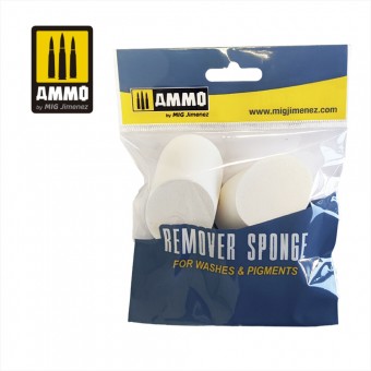 AMMO A.MIG-8572 Split Face Weathering Pad Blending Pad - 2 pcs.