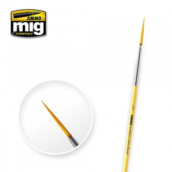 AMMO A.MIG-8590 3/0 Synthetic Liner Brush