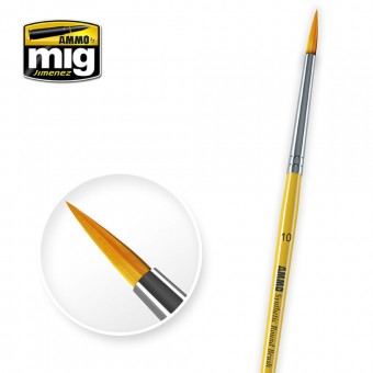 AMMO A.MIG-8617 10 Synthetic Round Brush
