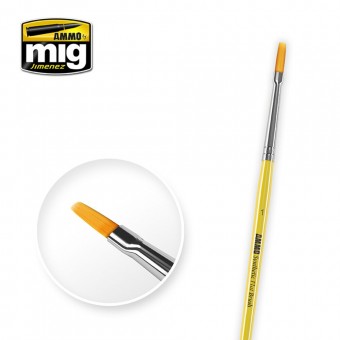 AMMO A.MIG-8619 1 Synthetic Flat Brush