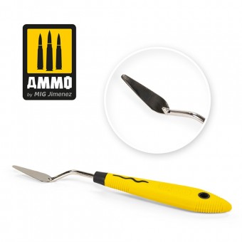 AMMO A.MIG-8680 Drop Shape Small Palette Knife