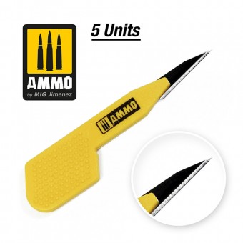 AMMO A.MIG-8685 Precision Blade Straight - 5 pcs
