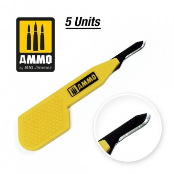 AMMO A.MIG-8686 Precision Blade Curved - 5 pcs