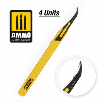 AMMO A.MIG-8690 Mini Blade Ripper - 4 pcs