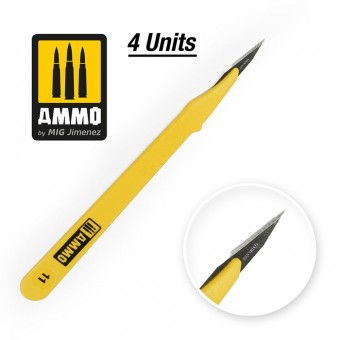 AMMO A.MIG-8692 Standard Blade Straight - 4 pcs