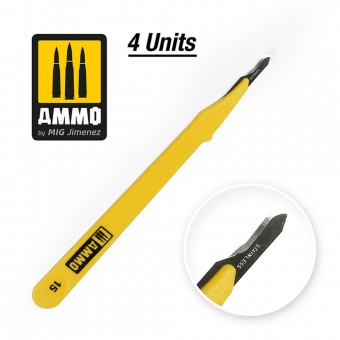 AMMO A.MIG-8693 Standard Blade Curved - 4 pcs
