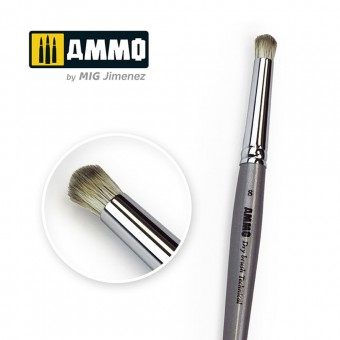 AMMO A.MIG-8703 8 AMMO Drybrush Technical Brush