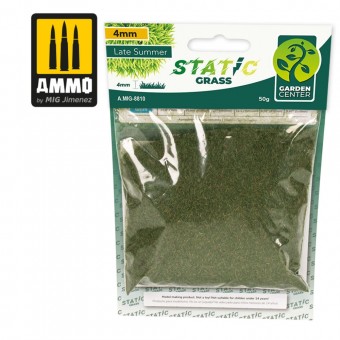 AMMO A.MIG-8810 Static Grass - Late Summer - 4mm