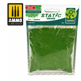 AMMO A.MIG-8812 Static Grass - Vibrant Spring - 2mm
