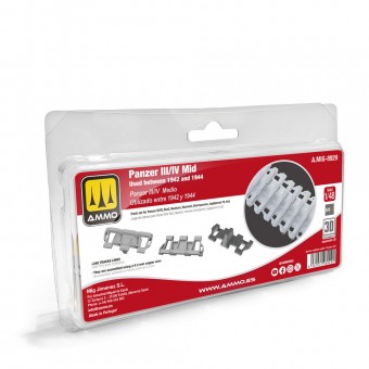 AMMO A.MIG-8929 Panzer III/IV Mid. Used between 1942 and 1944 1:48