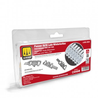 AMMO A.MIG-8930 Panzer III/IV Late Winterketten. Used between 1942 and 1945 1:48