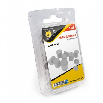 AMMO A.MIG-8932 Metal Food Cans 1:35
