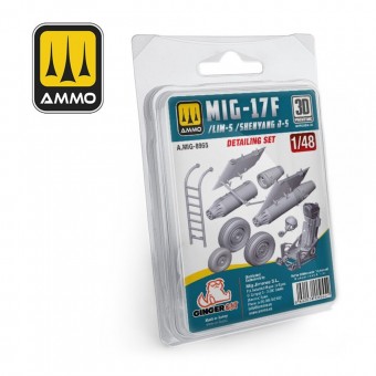 AMMO A.MIG-8955 MIG-17F / LIM-5 / SHENYANG J-5 Detailing Set 1:48