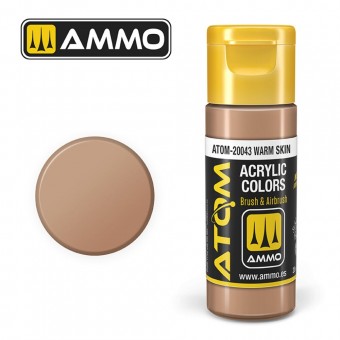AMMO ATOM-20043 ATOM COLOR Warm Skin
