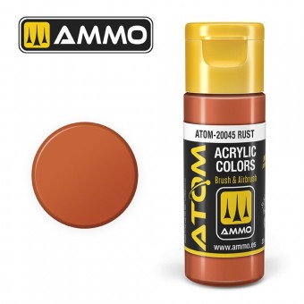 AMMO ATOM-20045 ATOM COLOR Rust