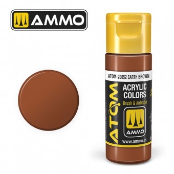 AMMO ATOM-20052 ATOM COLOR Earth Brown