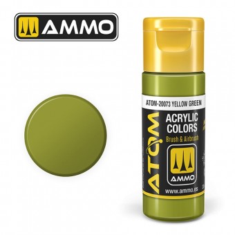 AMMO ATOM-20073 ATOM COLOR Yellow Green