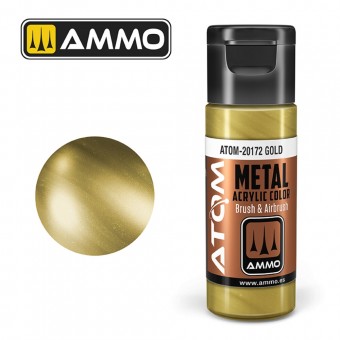 AMMO ATOM-20172 ATOM METALLIC Gold