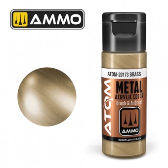 AMMO ATOM-20173 ATOM METALLIC Brass