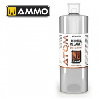 AMMO ATOM-20520 ATOM Thinner and Cleaner 400 mL