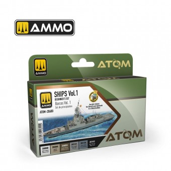 AMMO ATOM-20600 ATOM Beginners Set: Ships Vol.1