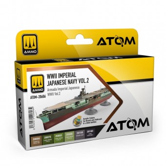 AMMO ATOM-20606 ATOM WWII Imperial Japanese Navy Vol.2 Set