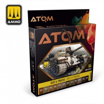 AMMO ATOM-20703 ATOM-Rust & Tracks