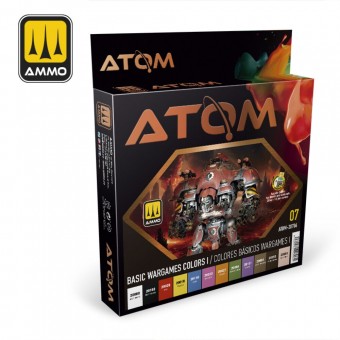 AMMO ATOM-20706 ATOM-Basic Wargames Colors I