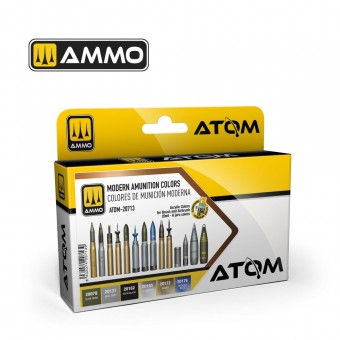 AMMO ATOM-20713 ATOM Modern Amunition Colors Set