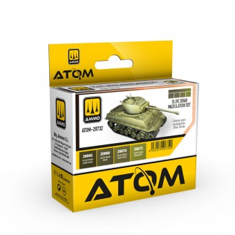 AMMO ATOM-20732 ATOM Olive Drab Modulation Set