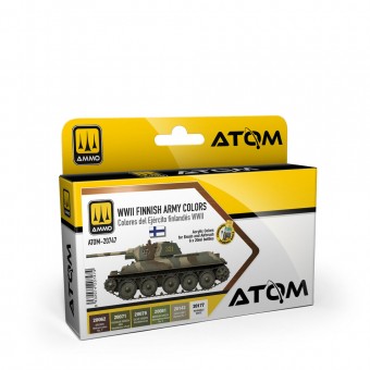 AMMO ATOM-20747 ATOM WWII Finnish Army Colors Set