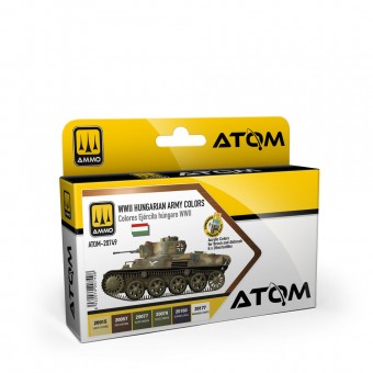 AMMO ATOM-20749 ATOM WWII Hungarian Army Colors Set