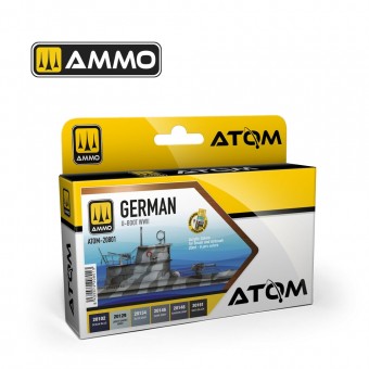 AMMO ATOM-20801 ATOM German U-BOOT WWII Set