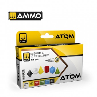 AMMO ATOM-20820 ATOM Basic Colors Set
