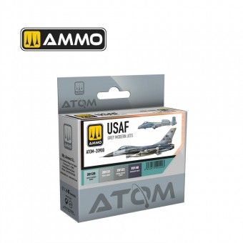 AMMO ATOM-20900 ATOM USAF Colors Grey Modern Jets Set