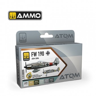AMMO ATOM-20904 ATOM FW 190 Colors Set