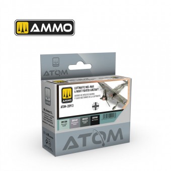 AMMO ATOM-20913 ATOM Luftwaffe Mid-War & Night Fighter Aircraft Set