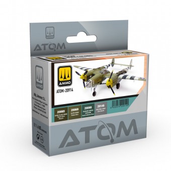 AMMO ATOM-20914 ATOM USAAF WWII Colors Set