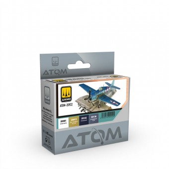 AMMO ATOM-20922 ATOM US Navy Aircraft WWII Colors Set